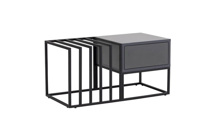 Hanah Home Mesa de centro Charlotte - Negro
